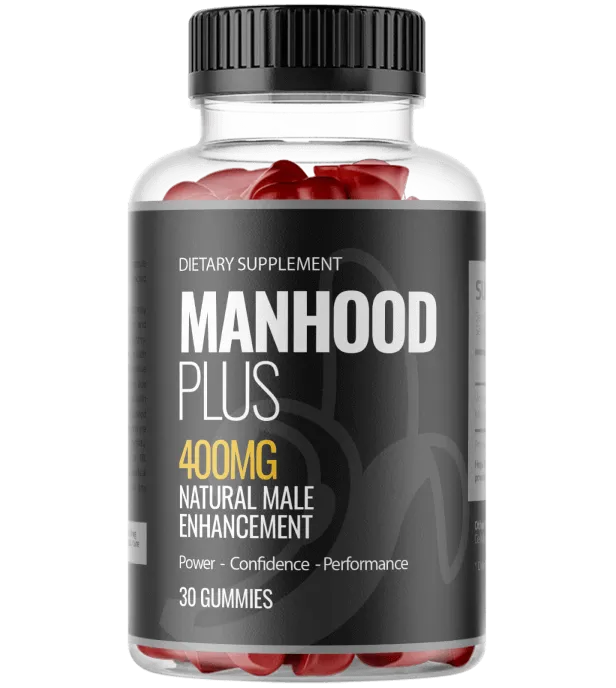 Bouteille de MANHOOD PLUS Gummies en offre spéciale à 39,95 €, supplément quotidien pour booster la vitalité masculine et satisfaire les attentes en performance.